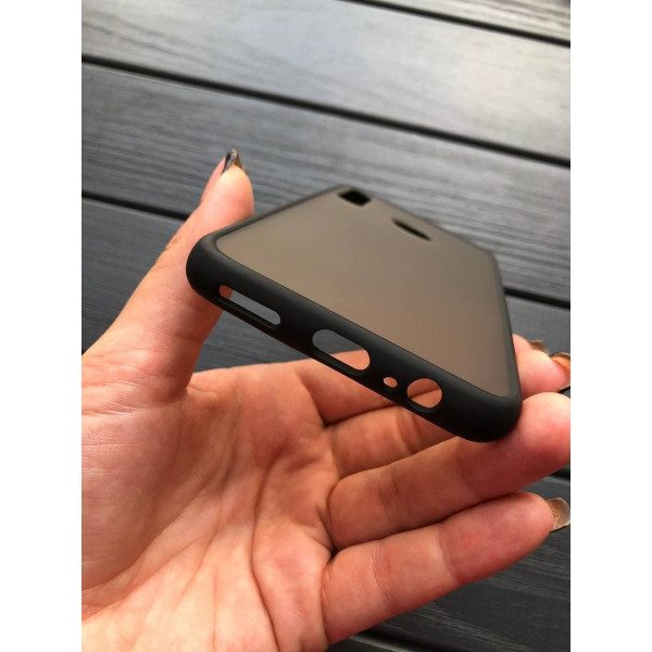 Чехол для Huawei P40 Lite E матовый пластик без дизайна