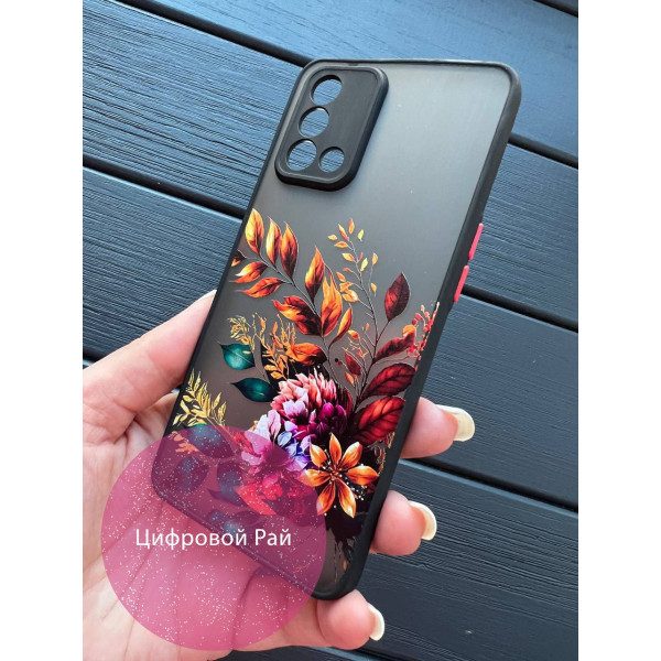 Чехол для Oppo A74 4G осенние цветы
