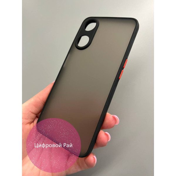 Чехол для Oppo A78 4G матовый пластик без дизайна