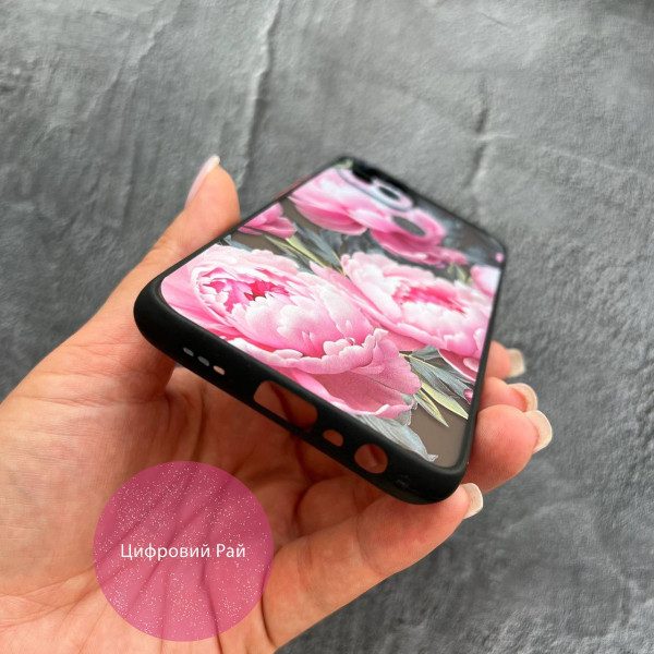 Чехол для Oppo A15s / A15 пионы крупные