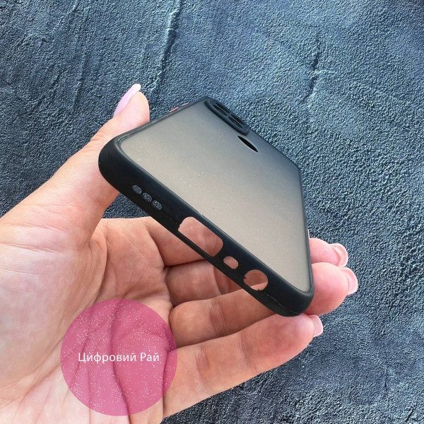 Чехол для Oppo A15s / A15 матовый пластик без дизайна
