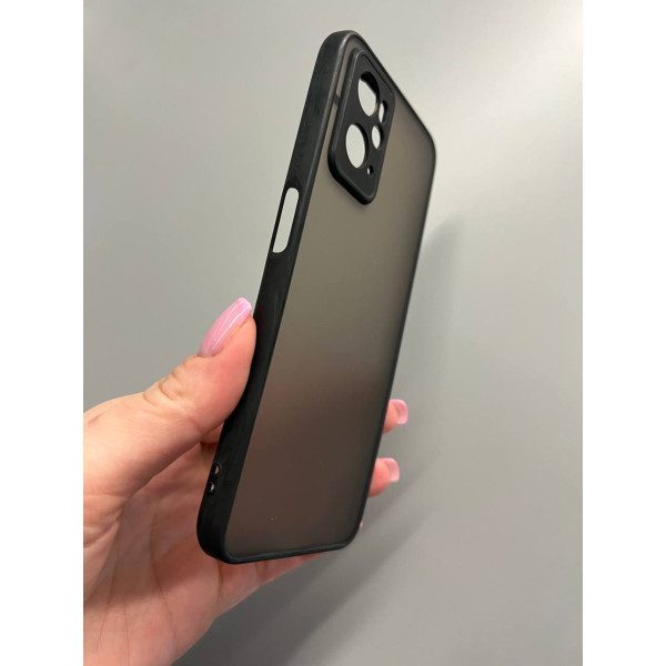 Чехол для Oppo A76/A96 матовый пластик без дизайна