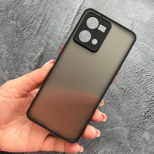 Чехол для Oppo Reno 7 4G матовый пластик без дизайна