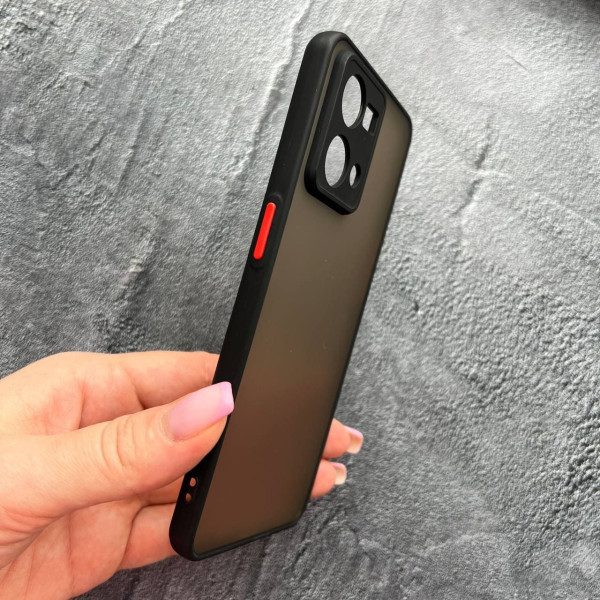 Чехол для Oppo Reno 7 4G матовый пластик без дизайна
