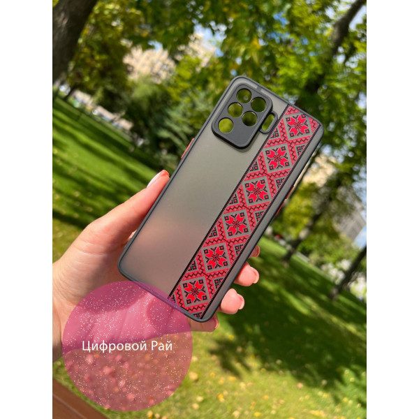 Чехол для Oppo Reno 5 Lite вышиванка Киевщина