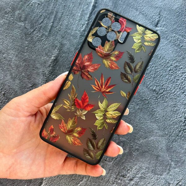 Чохол для Oppo Reno 5 Lite листочки