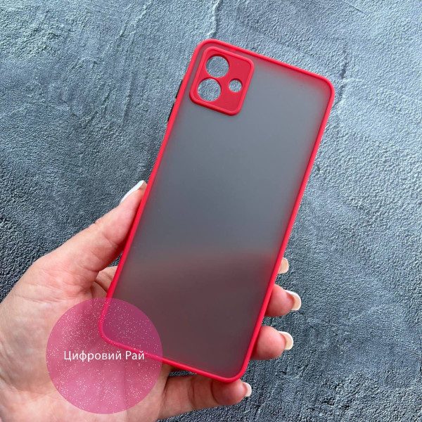 Чехол для Samsung Galaxy A04 матовый пластик без дизайна