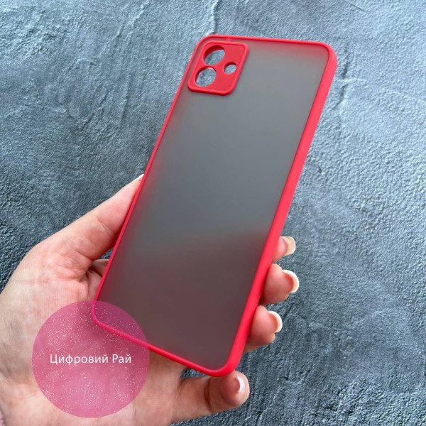Чехол для Samsung Galaxy A04 матовый пластик без дизайна