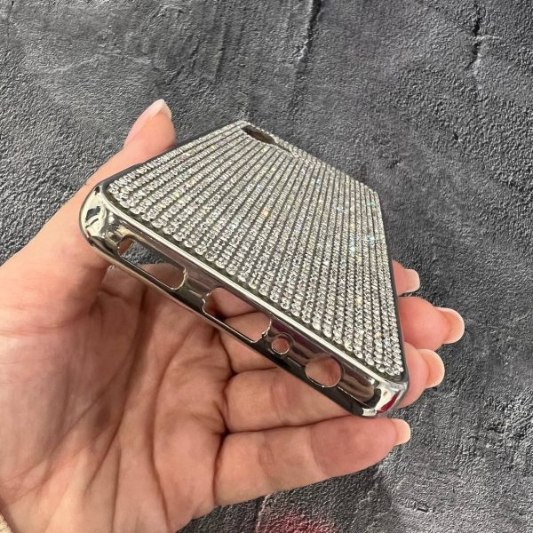 Чехол для Samsung Galaxy A04 стразы камни