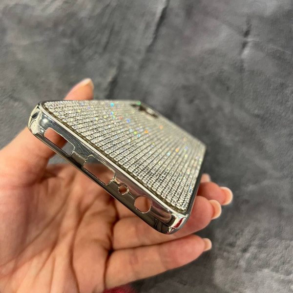 Чехол для Samsung Galaxy A05s стразы камни