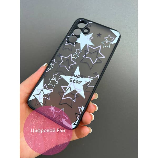Чохол для Samsung Galaxy A24 з захистом камери з зірками Super Star