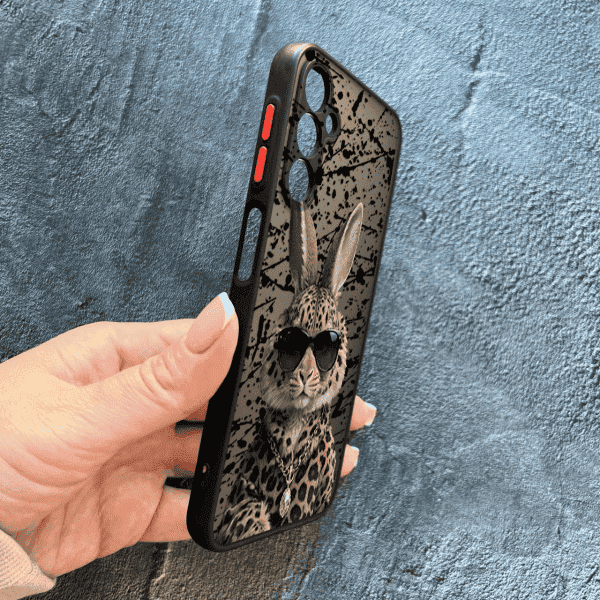 Чохол для Samsung Galaxy A05s з захистом камери з зайцем у леопарді