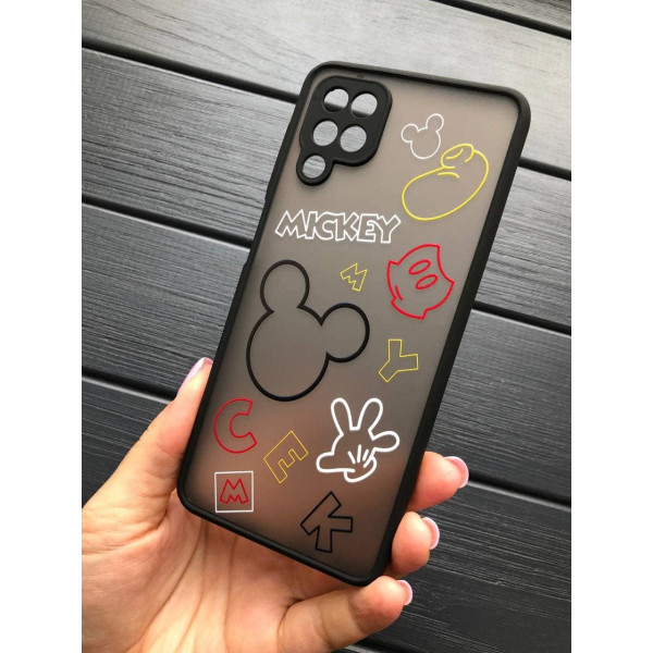 Чохол для Samsung Galaxy A12 / M12 з захистом камери Міккі Маус