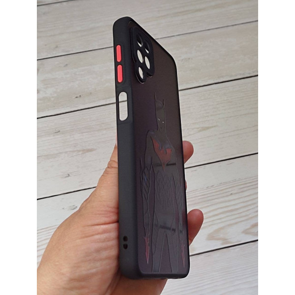 Чохол для Samsung Galaxy A12 / M12 з захистом камери бетмен