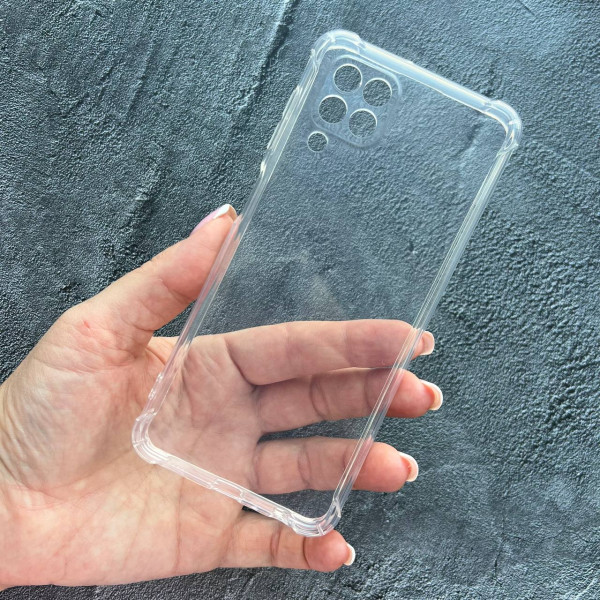Чохол для Samsung Galaxy A12 / M12 прозорий силіконовий чохол