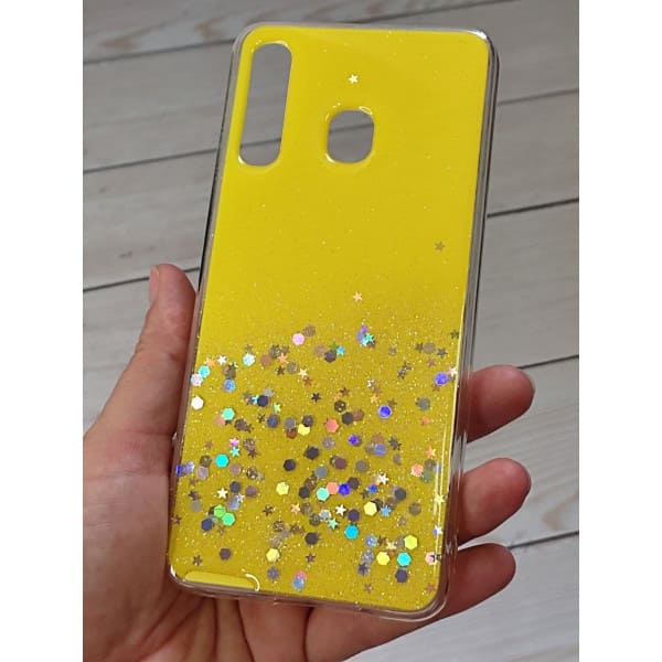 Чехол для Samsung Galaxy A20/A30 силиконовый чехол с блестками