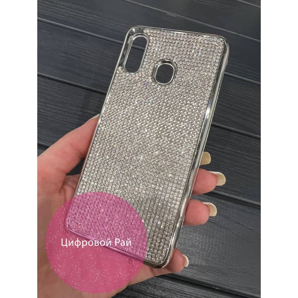 Чехол для Samsung Galaxy A20/A30 стразы