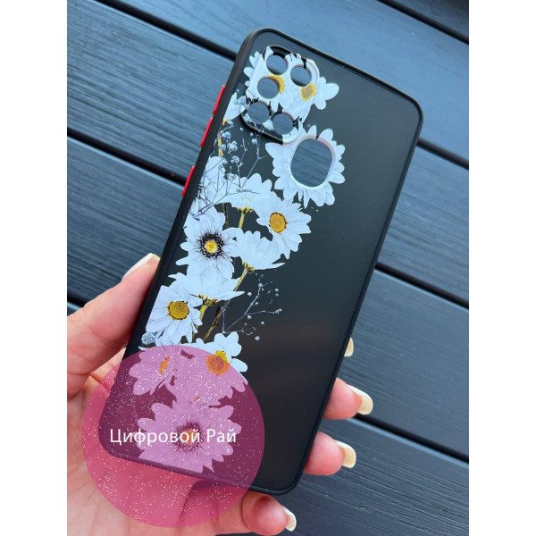 Чехол для Samsung Galaxy A21s ромашки