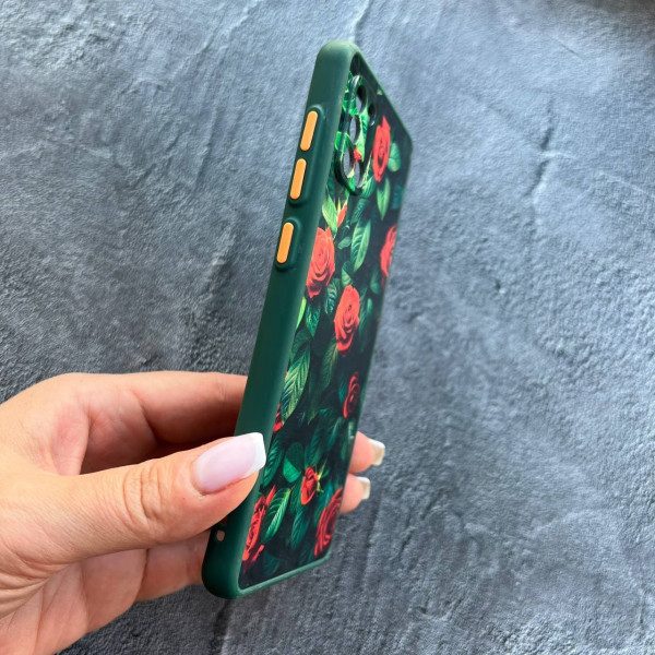 Чехол для Samsung Galaxy A31 розы красные