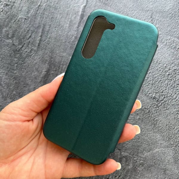 Чохол-книга для Samsung Galaxy S23 зелена