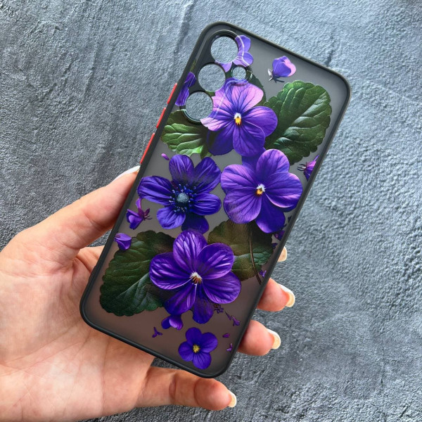 Чохол для Samsung Galaxy A54 фіалки