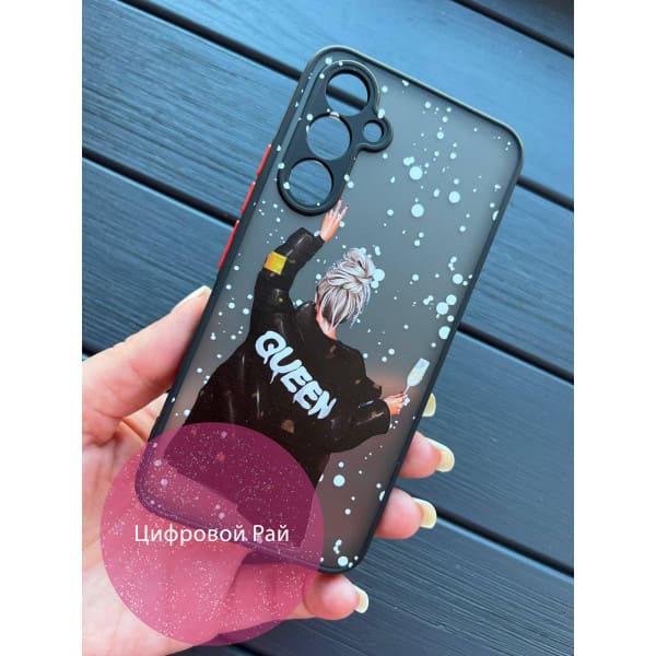 Чохол для Samsung Galaxy A54 Новорічний кейс дівчинка