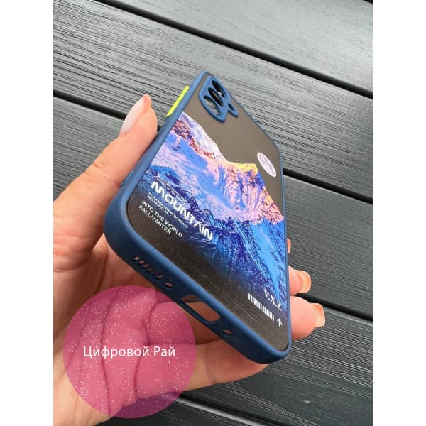 Чохол для Samsung Galaxy A54 гори Blue mountains