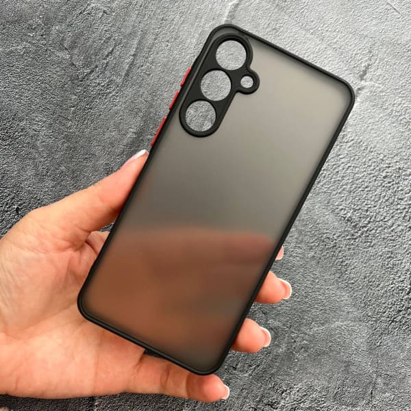 Чехол для Samsung Galaxy A55 матовый пластик без дизайна