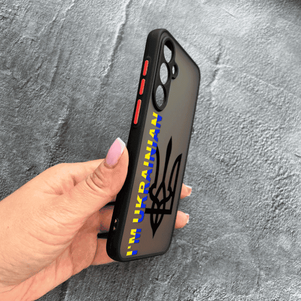 Чехол для Samsung Galaxy S23 FE I`m Ukrainian желто-голубой