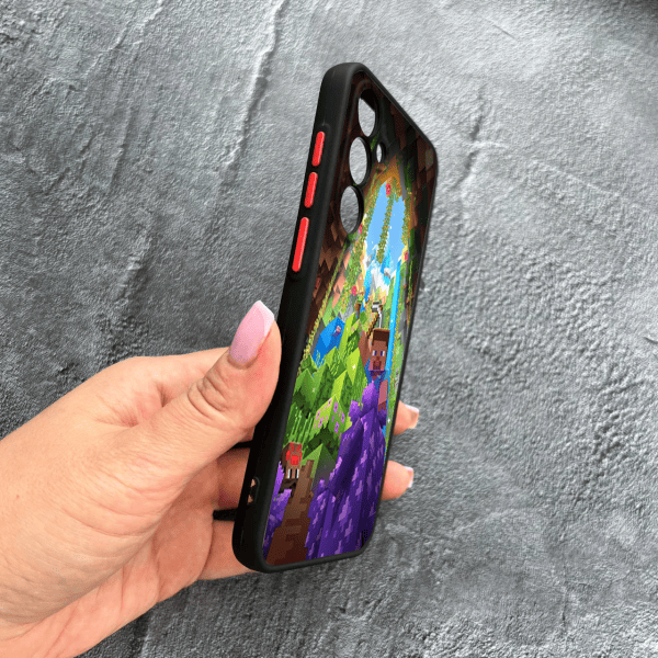 Чехол для Samsung Galaxy S23 FE Майнкрафт