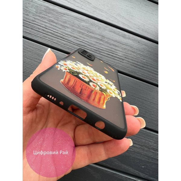 Чехол для Samsung Galaxy A71 ромашки в корзине