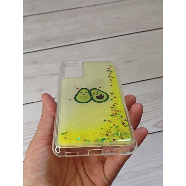 Чехол для Samsung Galaxy A02s переливашка авокадо