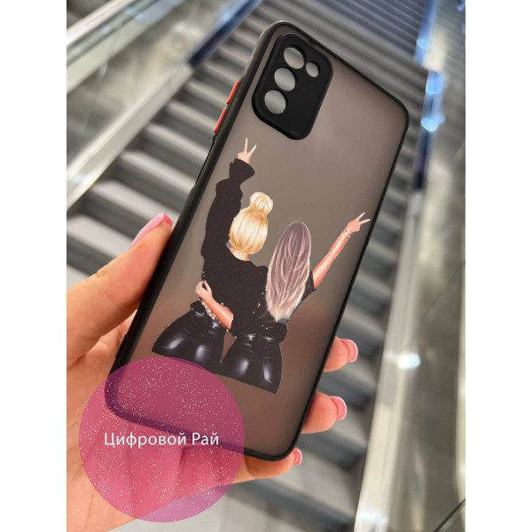 Чехол для Samsung Galaxy A02s подружки