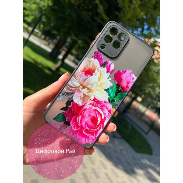 Чехол для Samsung Galaxy M33 пион классический