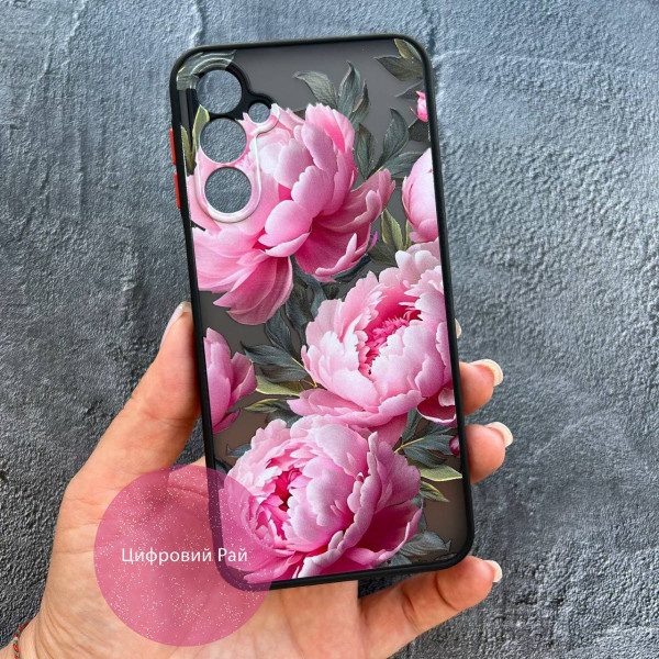 Чехол для Samsung Galaxy M34 пионы крупные