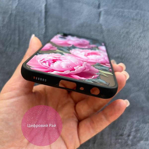 Чехол для Samsung Galaxy M34 пионы крупные