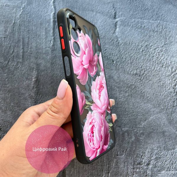 Чехол для Samsung Galaxy M34 пионы крупные