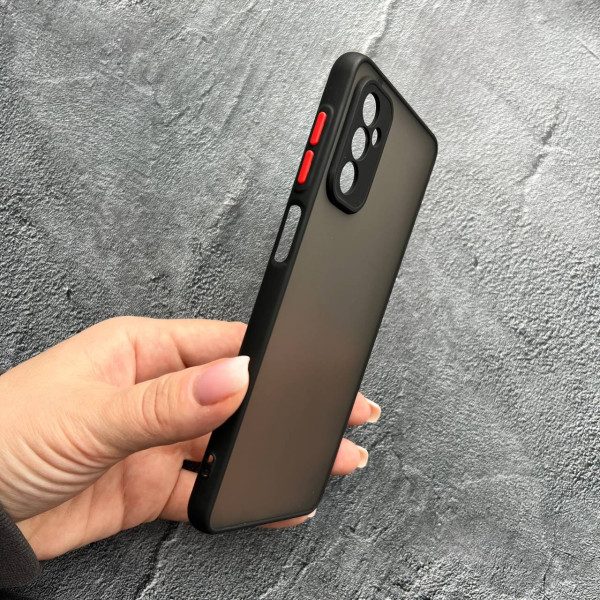 Чехол для Samsung Galaxy M52 / M52 5G с защитой камеры матовый пластик без дизайна