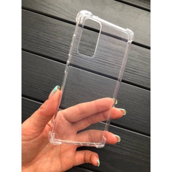 Чохол для Samsung Galaxy S20 FE протиударний прозорий силіконовий чохол