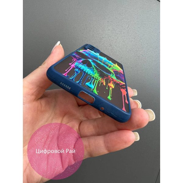 Чохол для Samsung Galaxy S20 FE череп різнокольоровий