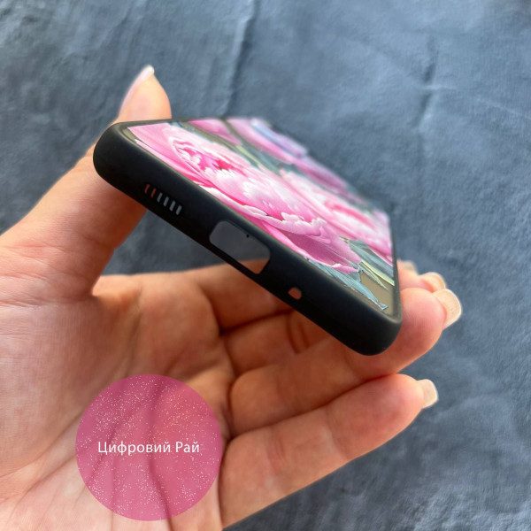 Чехол для Samsung Galaxy S20 FE пионы крупные