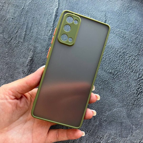 Чохол для Samsung Galaxy S20 FE матовий пластик без дизайну