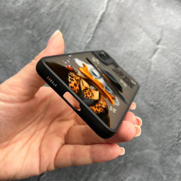 Чехол для Samsung Galaxy S22 с защитой камеры с Дональдом Даком