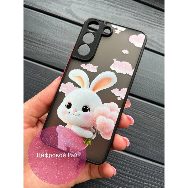 Чехол для Samsung Galaxy S22 зайчик