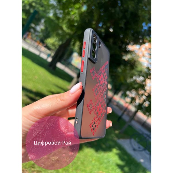 Чохол для Samsung Galaxy S21 FE вишиванка рушник