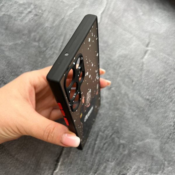Чохол для Samsung Galaxy S23 Ultra з захистом камери з новорічною дівчинкою
