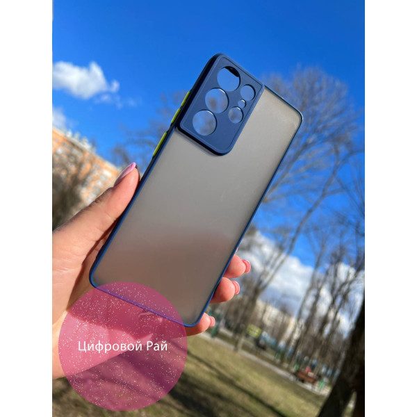 Чехол для Samsung Galaxy S21 Ultra матовый пластик без дизайна