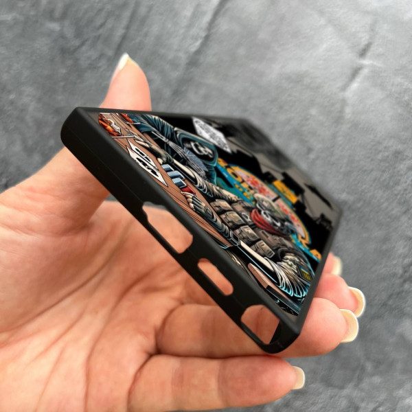 Чехол для Samsung Galaxy S25 Ultra с защитой камеры боевой азарт
