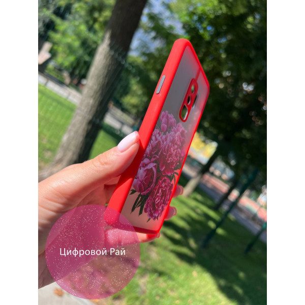 Чехол для Samsung Galaxy S9 Plus пионовая нежность