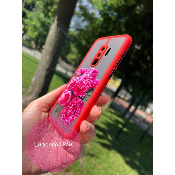 Чохол для Samsung Galaxy S9 Plus півонова ніжність